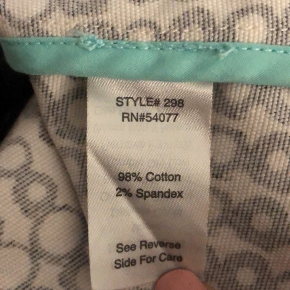 CAbi Black Cream 2 Button Front and Cuff 3 Quarter Sleeve Blazer Jacket Womens 8 - Picture 10 of 12